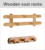 wooden coat racks