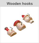 wooden hooks